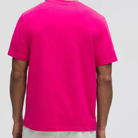 Lululemon Zeroed In Short-Sleeve Shirt – Bright Pink, Size Small (NWOT) - Picture 2 of 6